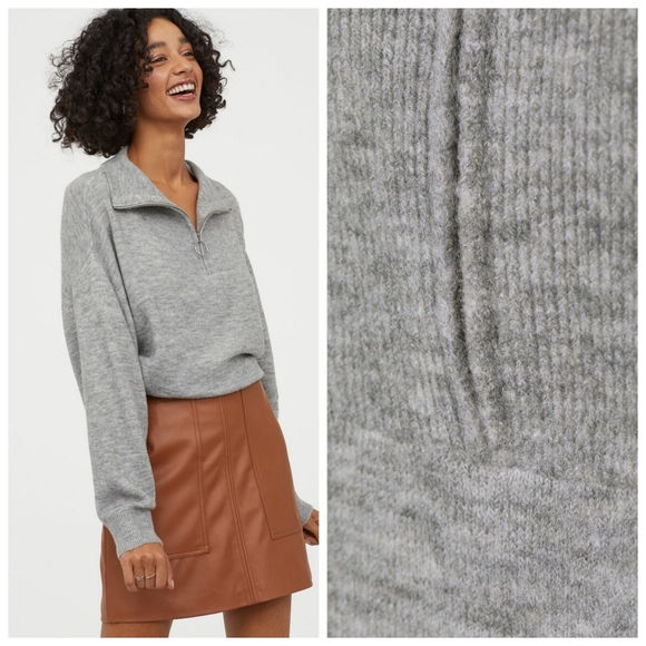 BNWT H&M Wool-Blend Soft Knit Sweater, SOLD-OUT - Picture 2 of 5